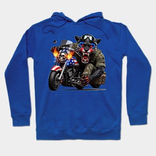 Patriot Panther Rider by focusln Hoodie